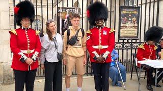 King’s Guards SURPRISED Tourists with their Presence at Horse Guards Parade TODAY.