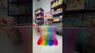 SUPER Satisfying Rainbow Slime Bubbles ASMR