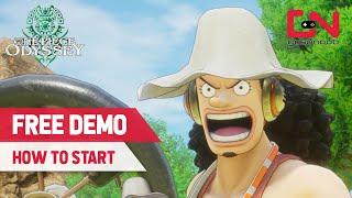 How to Start One Piece Odyssey Demo on PlayStation Store