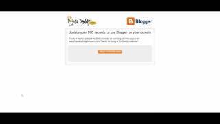 Mapping a Custom Domain on Blogger with GoDaddy's New DNS Tool (Part 1)