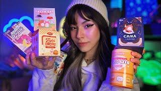 Opening Mystery Boxes!  ASMR (So many crinkle sounds, plastic and cardboard sounds)