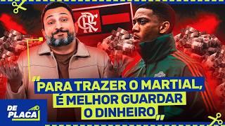 "O MARTIAL É UM JOGADOR QUE TEM UMA EXTENSA LISTA DE LESÕES, FEZ UMA CIRURGIA NO 1° SEMESTRE"