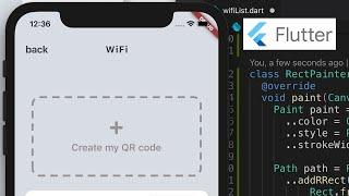 Flutter - Wifi List (Part2) / dash line / animated list / practice day 32
