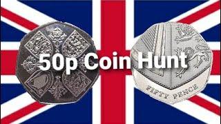 UK 50p Coin Hunt