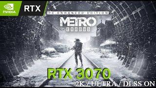 Metro Exodus Enhanced Edition | RTX 3070 / Ultra Graphics Settings Performance [1440p]