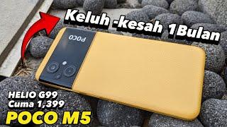 REVIEW POCO M5 1 Bulan Pemakaian~Pantes Harga Turun