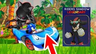 *NEW* RIDERS SHADOW, DARK METAL SONIC & CARS IN SONIC SPEED SIMULATOR!?