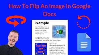How To Flip An Image In Google Docs