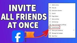 How to invite friends on Facebook page [update 2024]