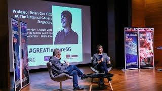 In Conversation with Professor Brian Cox at National Gallery on 1st Aug 2016