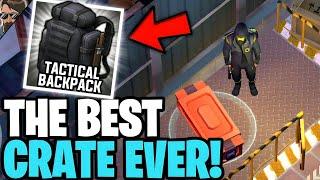 THE BEST CRATE EVER! (EASY TACTICAL BACKPACK) IN TRANSPORT HUB | LDoE | Last Day on Earth: Survival