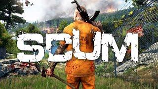 SCUM v0.95 Goga Мясник ч16! Выходим Из Аэродрома Нашли Машину!