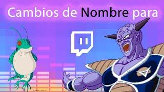 Como cambiar el nombre en Twitch