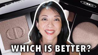 Chanel Brun Talpa vs Dior Beige Mitzah *Which Is Better?* | Try-On | Kat L