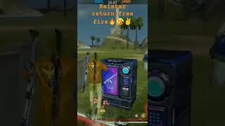 Rai star  return //free fire ️