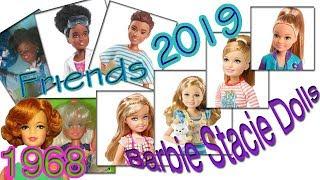 Barbie Stacie Dolls from 1968 to 2019 New