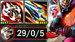 RIVEN TOP IS MY #1 PICK TO OBLITERATE EVERYONE (AND I LOVE IT) - S14 Riven TOP Gameplay Guide