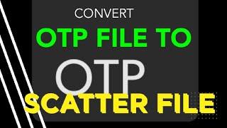 Ofp File Convert Scatter File ep38