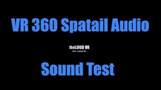 #VR 360 #spatialaudio Sound Test_YA180(2OA must fb360)