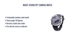 Night-Vision Spy Camera Watch from GadgetsAndGear.com