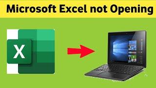 Ms Excel not Opening | Microsoft Excel Khul Nahi raha hai Problem Solved