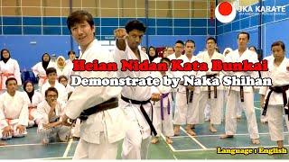 Heian Nidan Kata Bunkai, Demonstrate by Naka Shihan