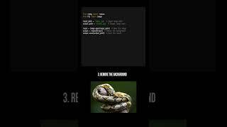 Quick Python Project: Remove Background from Images with Python  #learnpython