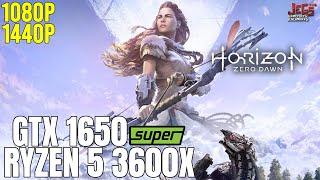 Horizon Zero Dawn | Ryzen 5 3600x + GTX 1650 Super | 1080p, 1440p benchmarks!