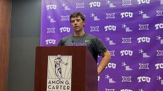 TCU QB Josh Hoover talks Frogs spring camp