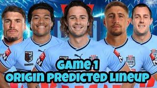 NSW Blues 2024 State Of Origin game 1 Predicted Lineup