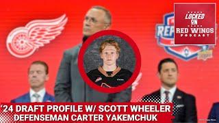 '24 Draft Profile: D Carter Yakemchuk of the Calgary Hitmen | Ft. Scott Wheeler of The Athletic