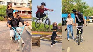 BMX Cycle Stunt || New bmx cycle stunt tik tok video || #BMX_Cycle_Stunt​