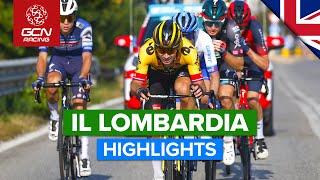 Superstar Climbers Clash In The Year's Final Monument | Il Lombardia 2023 Highlights