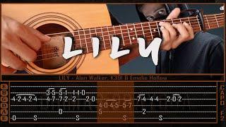 LILY - Alan Walker, K 391 & Emelie Hollow - Fingerstyle Guitar Cover | TAB