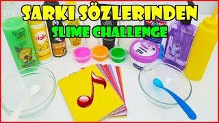 Sizden Gelen Şarkı Sözlerinden Ne Çıkarsa Slime Challenge #4 - Vak Vak TV