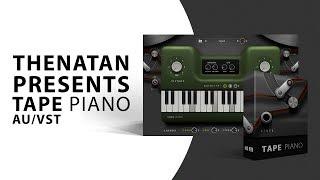 Introducing Tape Piano "TAPEX" Au / VST Plugin By Thenatan ( Demonstration )