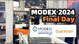 MODEX 4-Day Spectacle Ends on a High Note Quicktron Unveiled Hybrid Robotic Automation Solutions