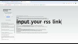 rss generator