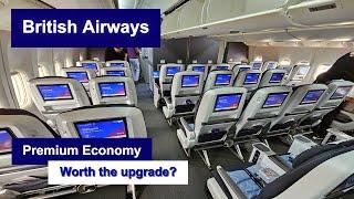 British Airways | 777 Premium Economy | Worth the upgrade?