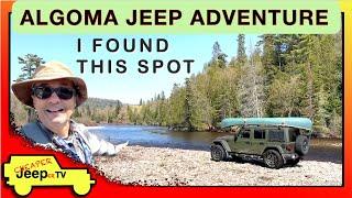 Algoma Offroad, Camping and Fishing Adventure with My Jeep