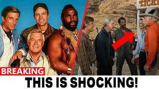 ''The A-Team'' Feud NBC Tried to Hide - George Peppard vs. Mr. T