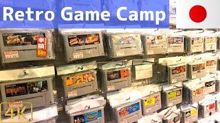 Japan’s Retro game shop in Akihabara (Retro game camp) – 4K Virtual tour/Japan/Nintendo/ASMR/Console