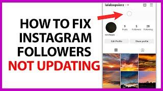 How to Fix Instagram Followers Not Updating in 2024