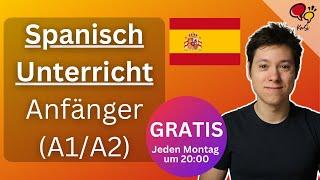 Woche 73 (13.01.25). Gratis Live Spanisch Unterricht / Lesekreis (A1/A2 - Anfänger)