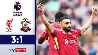 Salah & Co. auf Titelkurs! | FC Liverpool - FC Southampton | Highlights - Premier League 2024/25