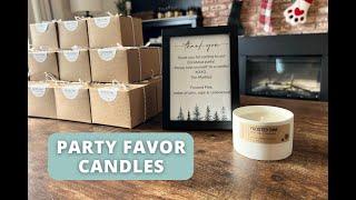 Make Party Favor Candles With Me