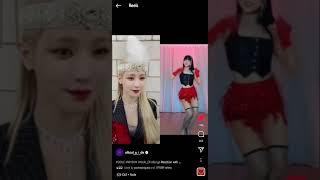 (G)I-DLE MIYEON REACTED TO MY VIDEO!!!!!!!!! ️️️ She's so lovely!!! #shorts