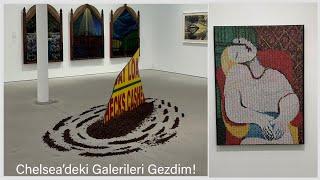 Chelsea'nin Sanat Galerileriyle Ünlü Sokaklarındaydım! Favorim 10-11. Cadde Arasındaki 24. Sokak :)