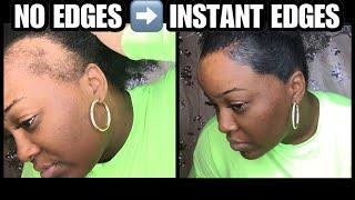 HOW TO: MAKE INSTANT EDGES | SEVERE ALOPECIA | Vlogmas Day 12