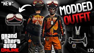 GTA 5 ONLINE ORANGE SKELETON JOGGERS TRYHARD MODDED OUTFIT IN GTA 5 ONLINE (USING CLOTHING GLITCHES)